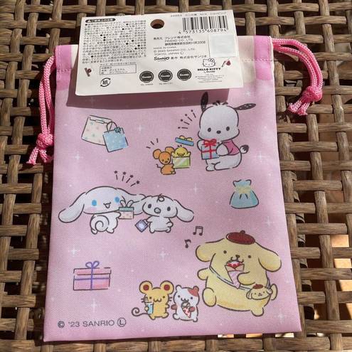 Sanrio  Pink Small Drawstring Bag