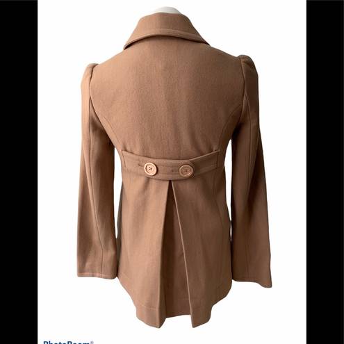 Juicy Couture  Camel Peacoat, Sz XS