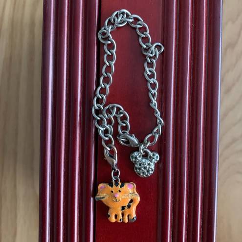 Disney Charm Bracelet with Kitten Charm