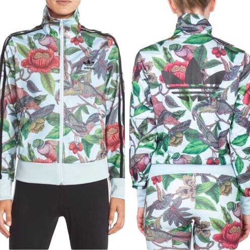 Adidas RARE  Farm Rio Collab Florera Battle of the Birds Track Jacket Size Medium