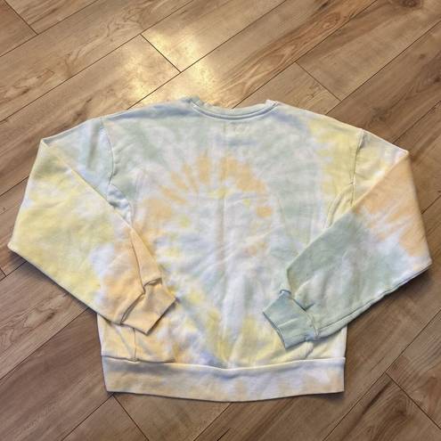 Disney  Tie-Dye Sweatshirt Mickey, Minnie ,Donald, Daisy, Pluto & Goofy Sz M(7-9)