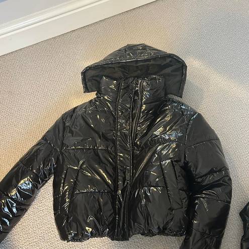 Boohoo  Black Puffer Coat