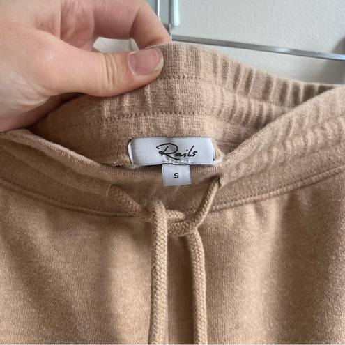 Rails  Kingston Heather Camel Sweatpants Joggers Pants Comfy Loungewear Fleece