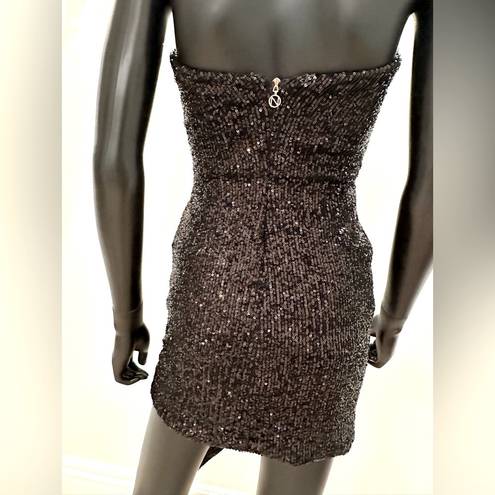 Nookie  Selina Sequins‎ Black Mini Dress