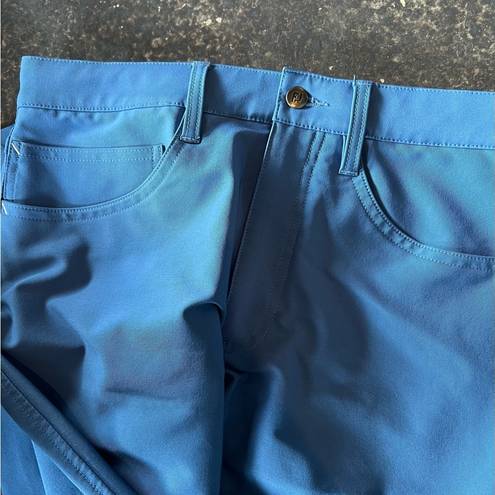 FootJoy  FJ Women's Size 30/34 Blue Dry Joys Rain Proof Outdoor Golf Pants