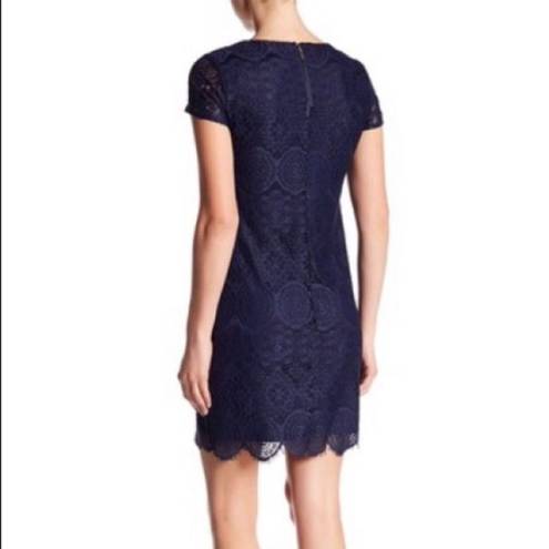 Laundry by Shelli Segal Laundry | Navy Lace Dress | Sz 14