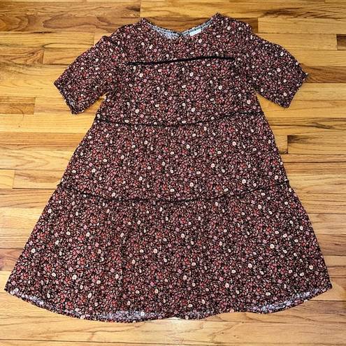 Knox Rose Floral Babydoll Dress Sz M