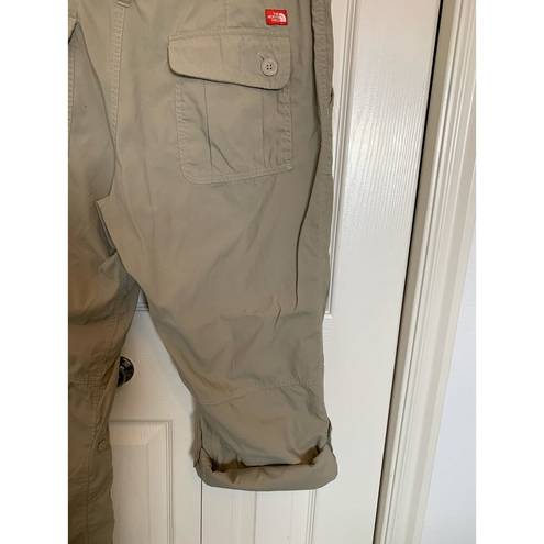 The North Face  hiking pants women's size 16. khaki