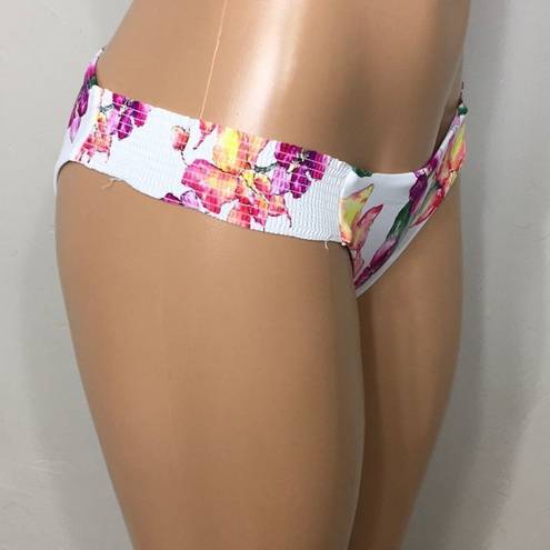 PilyQ New.  floral bikini set with reversible top. 2-way. NWOT