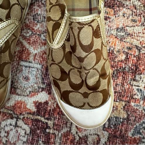 Coach  slip on shoes