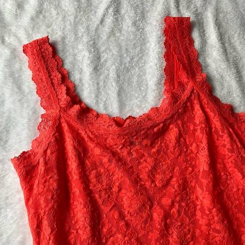 Hanky Panky Vintage  Sheer Lace Tank Top