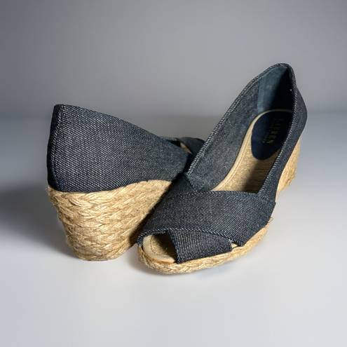 Ralph Lauren Cecilia Espadrille  Denim  Wedges