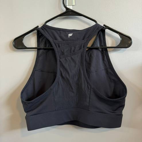 Fabletics Black Trinity High Impact Sports Bra