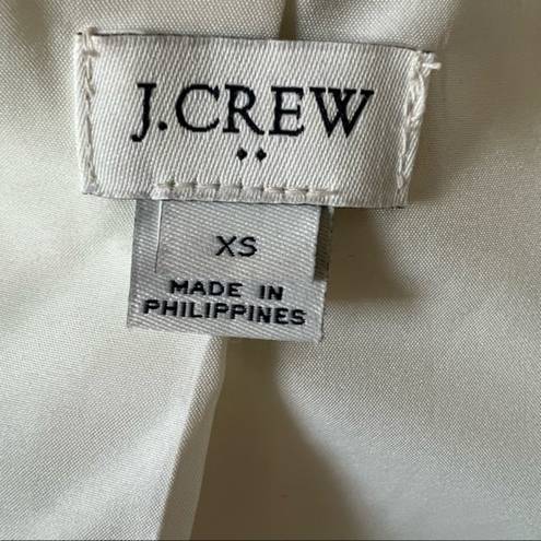 J.Crew EUC  Fleece‎ Cream Coat, XS