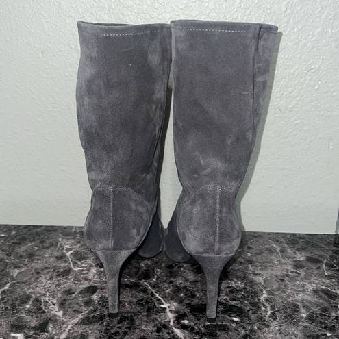 ALLSAINTS NWOT  Grey Orlana Suede Boots Size: 7