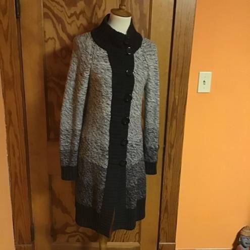 Tribal long striped sweater coat Size undefined