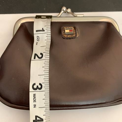 Tommy Hilfiger  Brown Leather Coin Purse