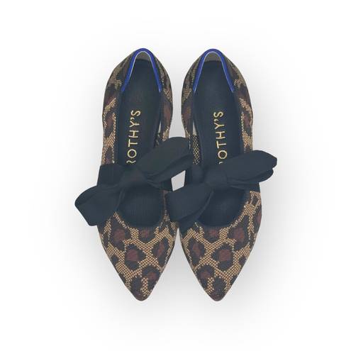 Rothy's VHTF: Rothy’s ➤ Mary Jane Wildcat Point ➤ Leopard Print ➤ 7.5W ➤ Ltd Ed Retired