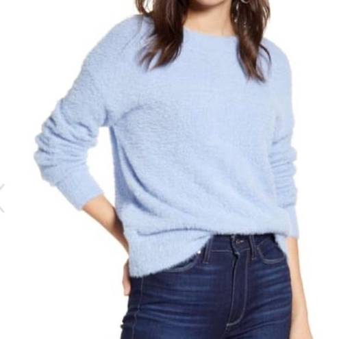 Treasure & Bond NWT  Blue Fuzzy Crewneck Sweater