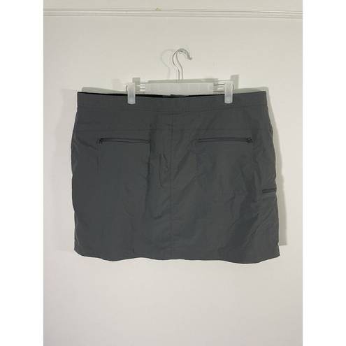 L.L.Bean  Women's Water-Repellent Comfort Trail Skort Mid-Rise 290595 Size 20