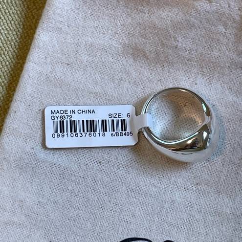 J.Crew  Silver Ring Size 6