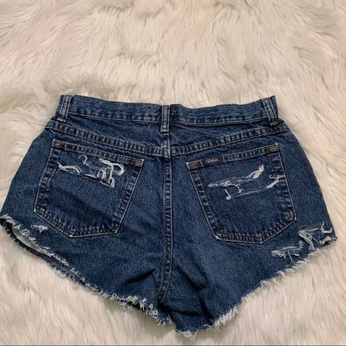 Riders By Lee  High Rise Cut Off Jean Shorts