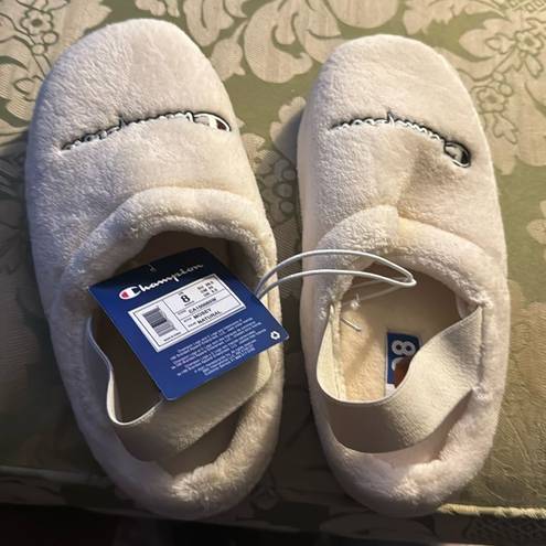 Champion  Mosey Natural Slipper, Size 8 by