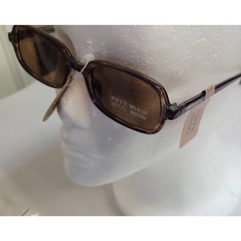 Frye NWT  and Co. Women's Brown Rectangle Sunglasses