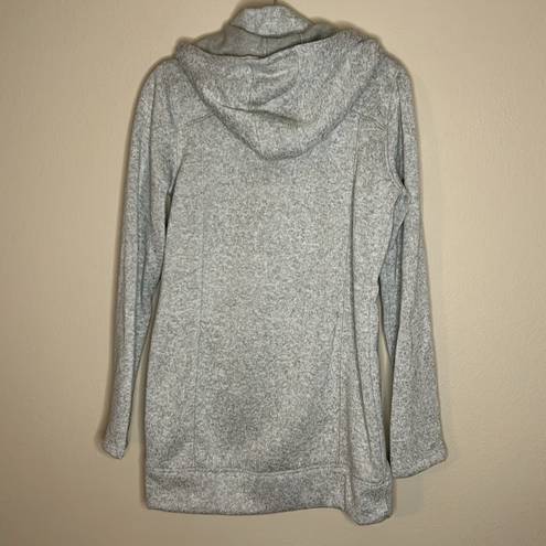 St. John’s Bay NWT  Active Hooded Fleece Jacket Small Gray