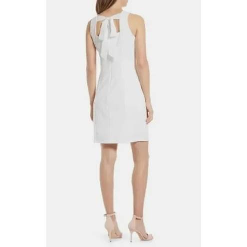 Sam Edelman  Sheath Dress Women's 12 White Sleeveless Tie Back Mini NWOT