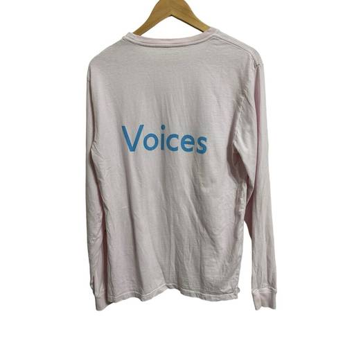 Outdoor Voices  Los Angeles long sleeve light pink tee size Medium