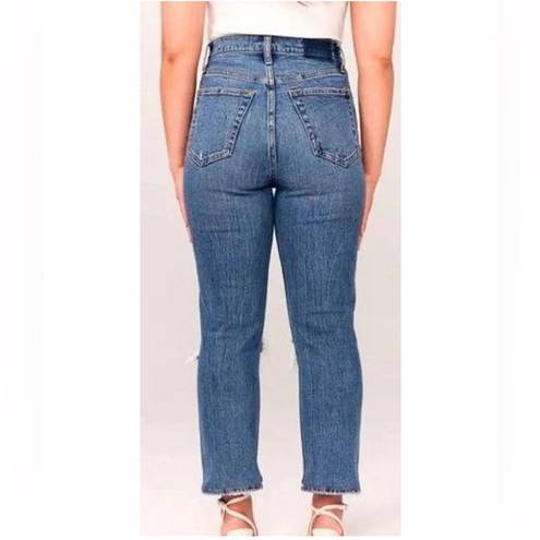 Abercrombie & Fitch  Ankle Straight Ultra High
Rise- Size 27 (4R)