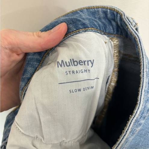 Mulberry Oliver Logan The  High Rise Straight Jeans - Size 26