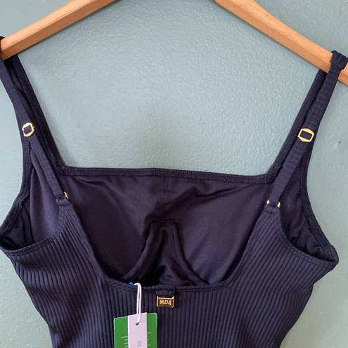 Bleu Rod Beattie New black one piece swim suit, size 6