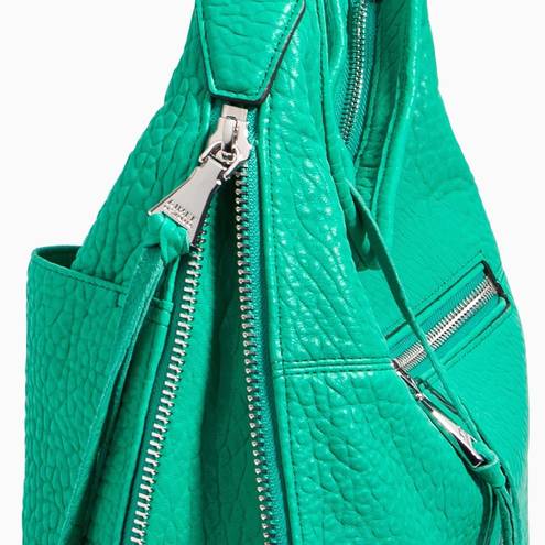 Aimee Kestenberg NWT  Good Times Expandable Hobo - Earth Green Bubble Lamb