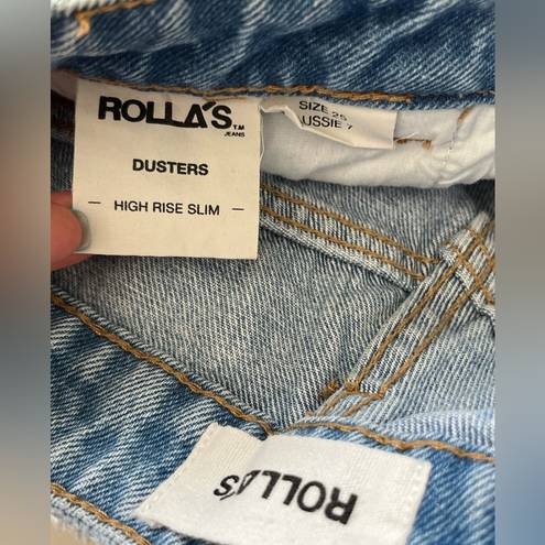 Rolla's Rolla’s dusters high rise jeans old stone light wash 25