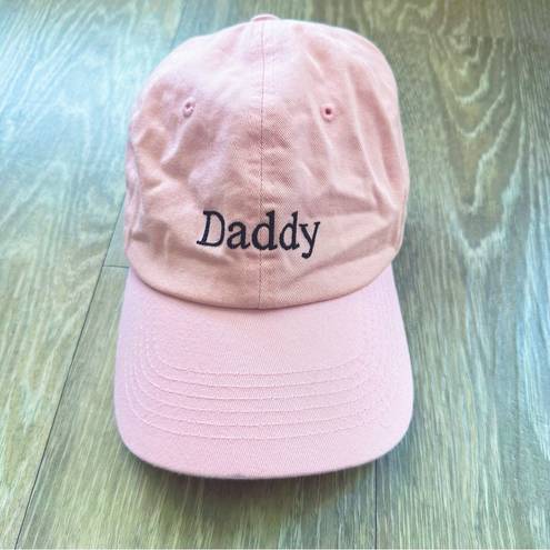 Urban Outfitters NWT  Pink “Daddy” Baseball Hat