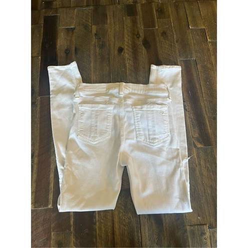 Rag and Bone  white capri jeans size 26