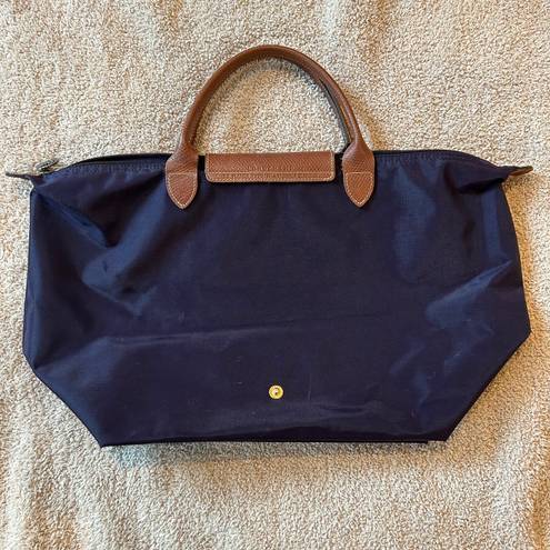 Longchamp Purple Le Pliage Tote