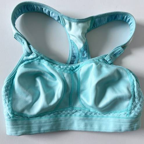 Brooks sports bra size 32B blue Rebound Racer