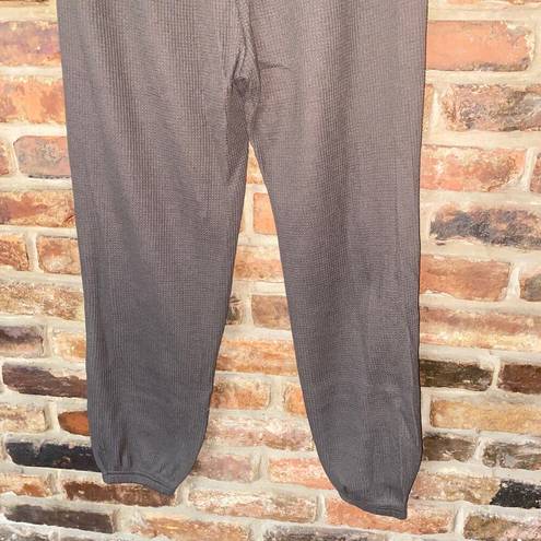 n:philanthropy NWT  Chocolate Brown Waffle Knit Thermal Zayden Joggers Medium