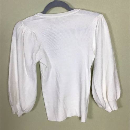 RD Style   Women Cream knit top Sz. M