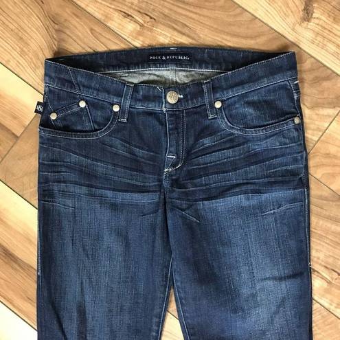 Rock & Republic  Kasandra Bootcut Jeans Size 29 Dark Wash