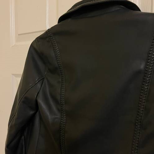 Lipsy London Biker Leather Jacket 