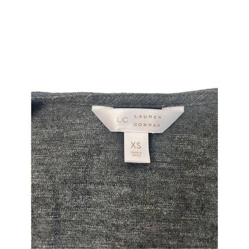 LC Lauren Conrad Lauren Conrad 3/4 Flare Sleeve Cardigan size XS gray