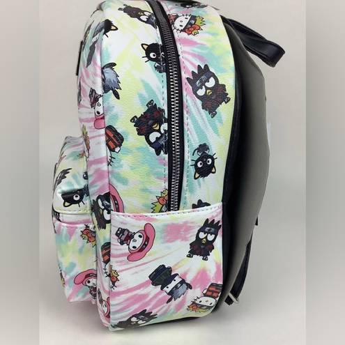 Sanrio & Naruto Tie Dye Chibi AOP Mini Backpack adjustable straps -