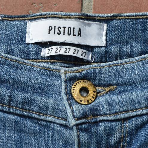 Pistola Distressed Ripped Denim Jeans Size 27