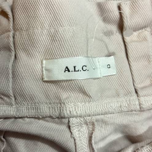 ALC Frank A.L.C. High Waisted Pink Tapered Pants