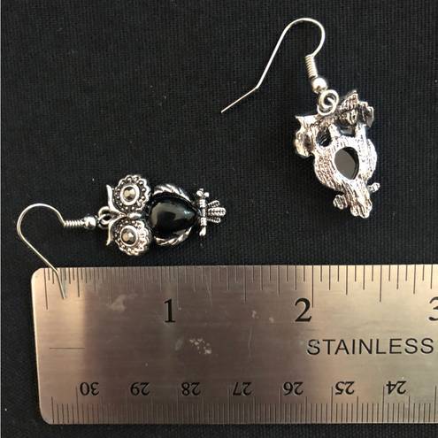Betsey Johnson Night owl jewelry set matching necklace bracelet earrings