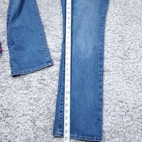 NYDJ  Curves 360 Curve Shaper Marilyn Straight Jeans Lovesick Women's Size 8